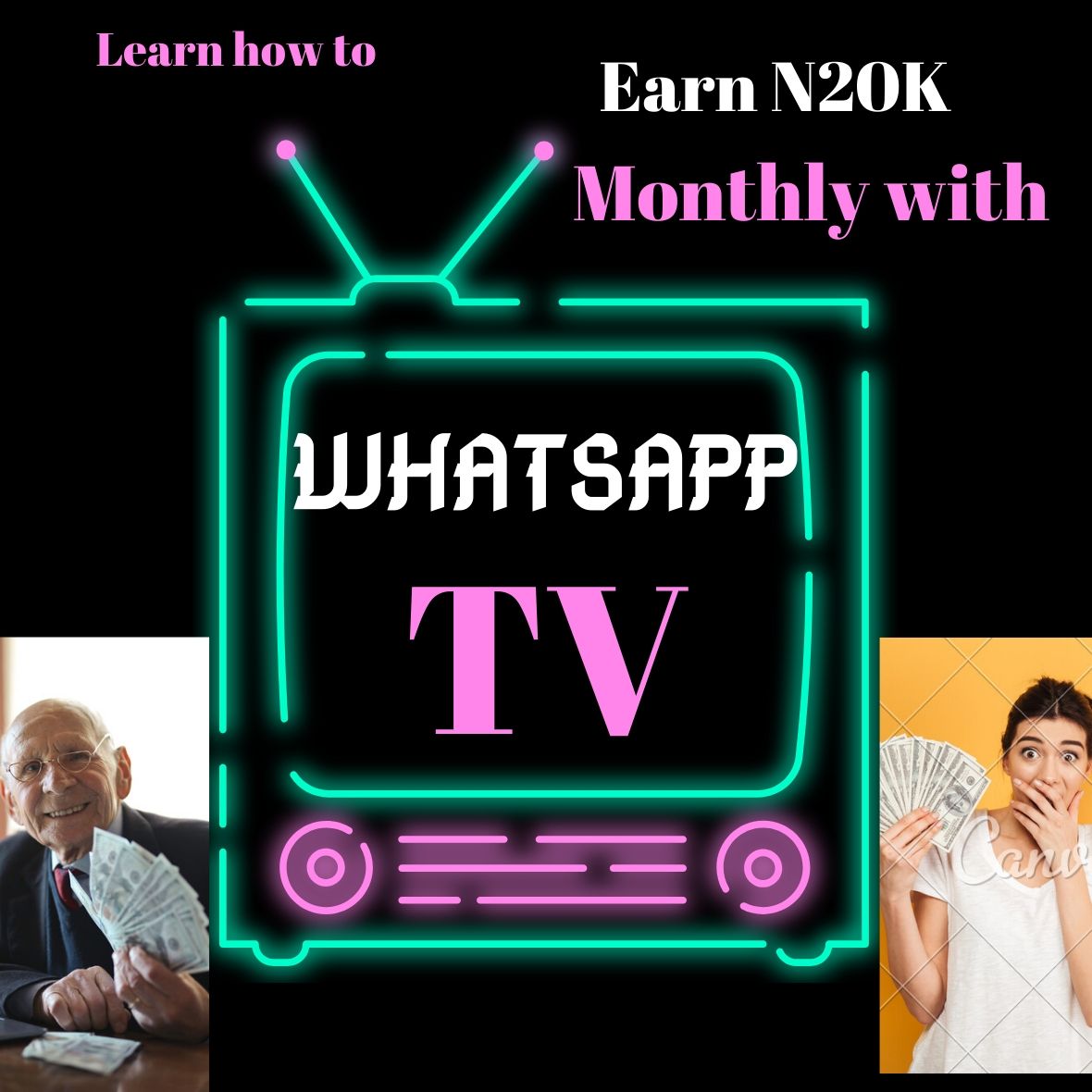 Complete tutorial on how to create WhatsApp TV and earn money daily