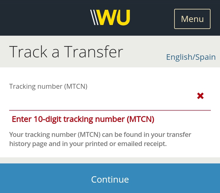 How To Track Western Union Transfer Online With MTCN