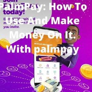 PalmPay: How To Use And Make Money On It. With palmpay